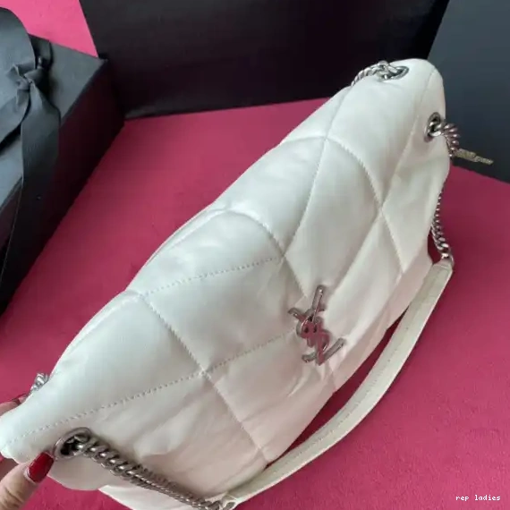 Repzbay REP MEDIUM PUFFER YSL BAG IN LAMBSKIN QUILTED 0628